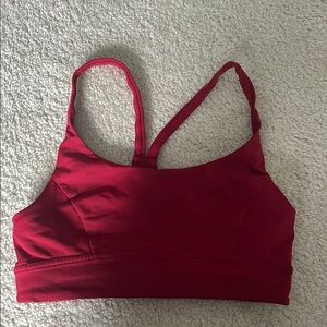 Lululemon Red Women's Sports Bra (6)